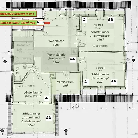 Quellhuette Dachbodn Apartman *