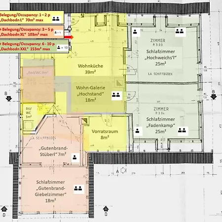 Apartman Quellhuette Dachbodn